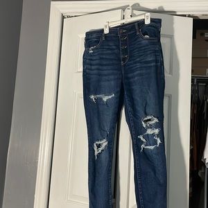 Dark Blue American Eagle Ne(X)t level stretch Jean